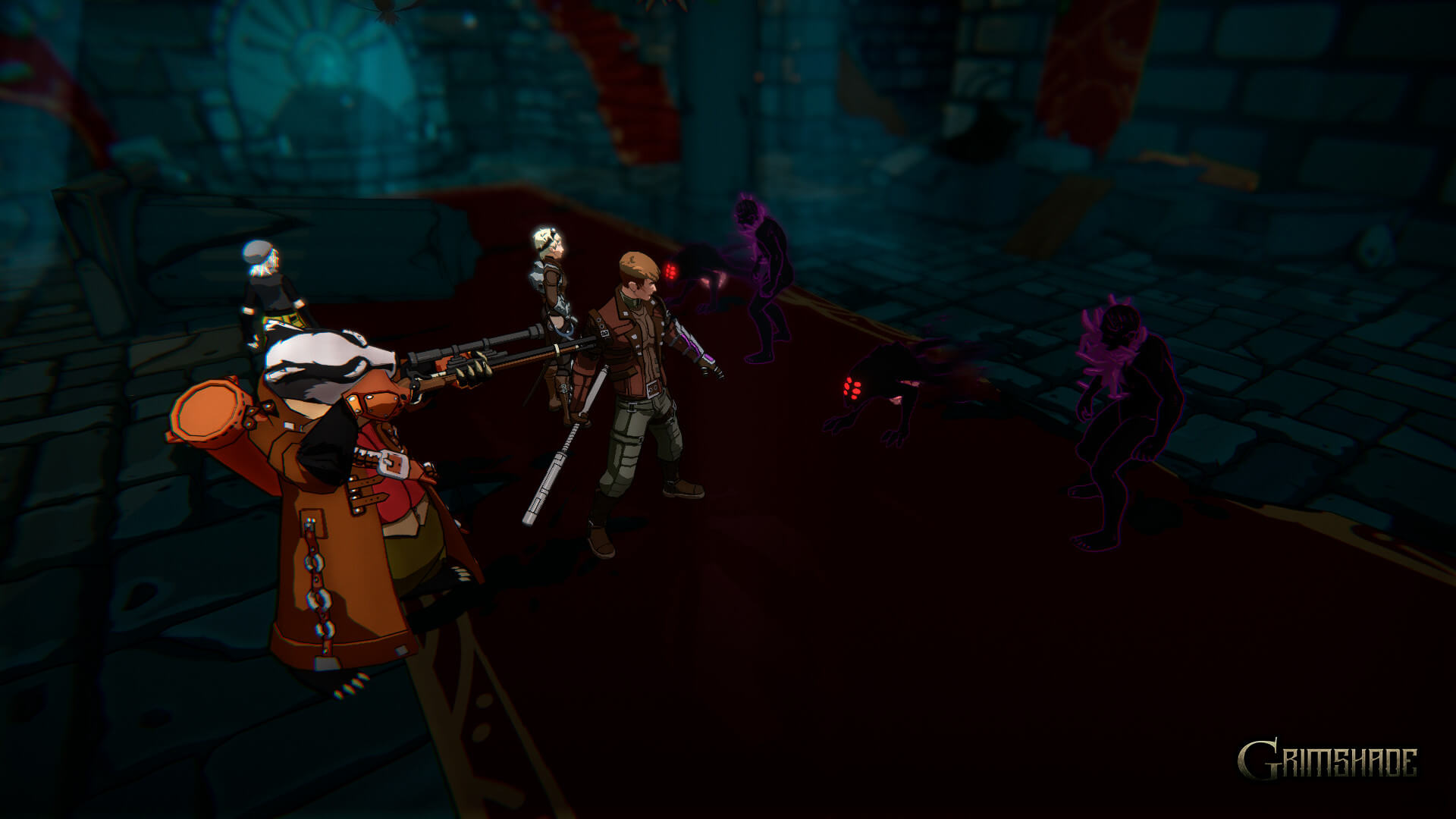 Скриншот из игры Grimshade