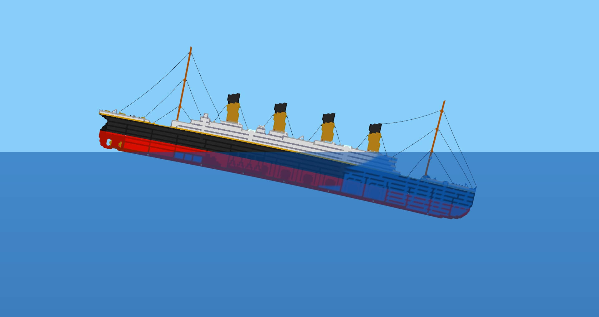 Игра корабль 2д. Корабль для игры Sinking ship Simulator. Sinking Sandbox 2. Игра про тонущий корабль. Игры про Титаник Floating Sandbox.