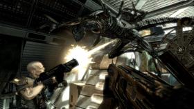 Скриншот из игры Aliens vs. Predator в хорошем качестве