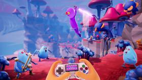 Скриншот из игры Trover Saves the Universe в хорошем качестве