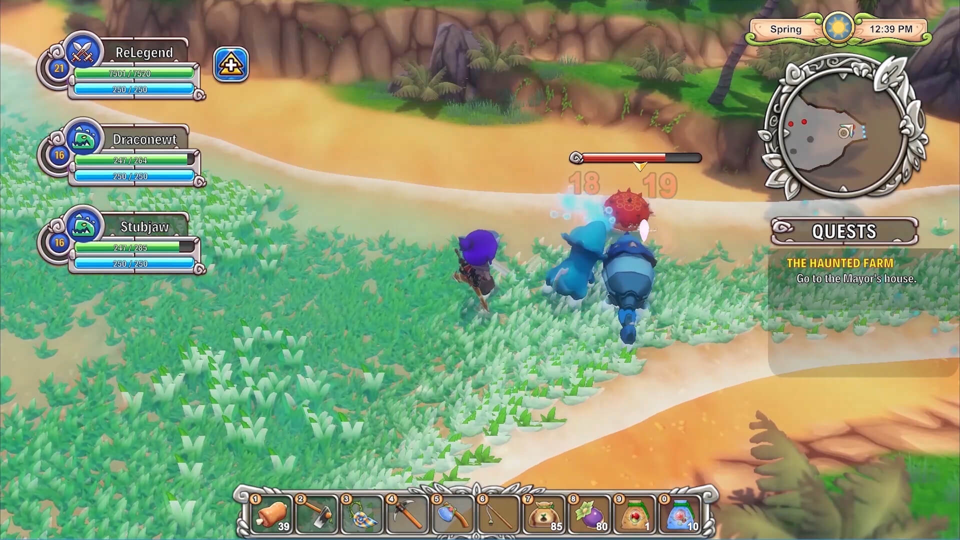 Скриншот из игры Re: Legend