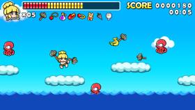 Скриншот из игры Wonder Boy Returns Remix в хорошем качестве