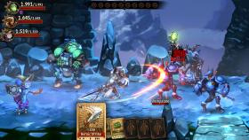Скриншот из игры SteamWorld Quest: Hand of Gilgamech в хорошем качестве