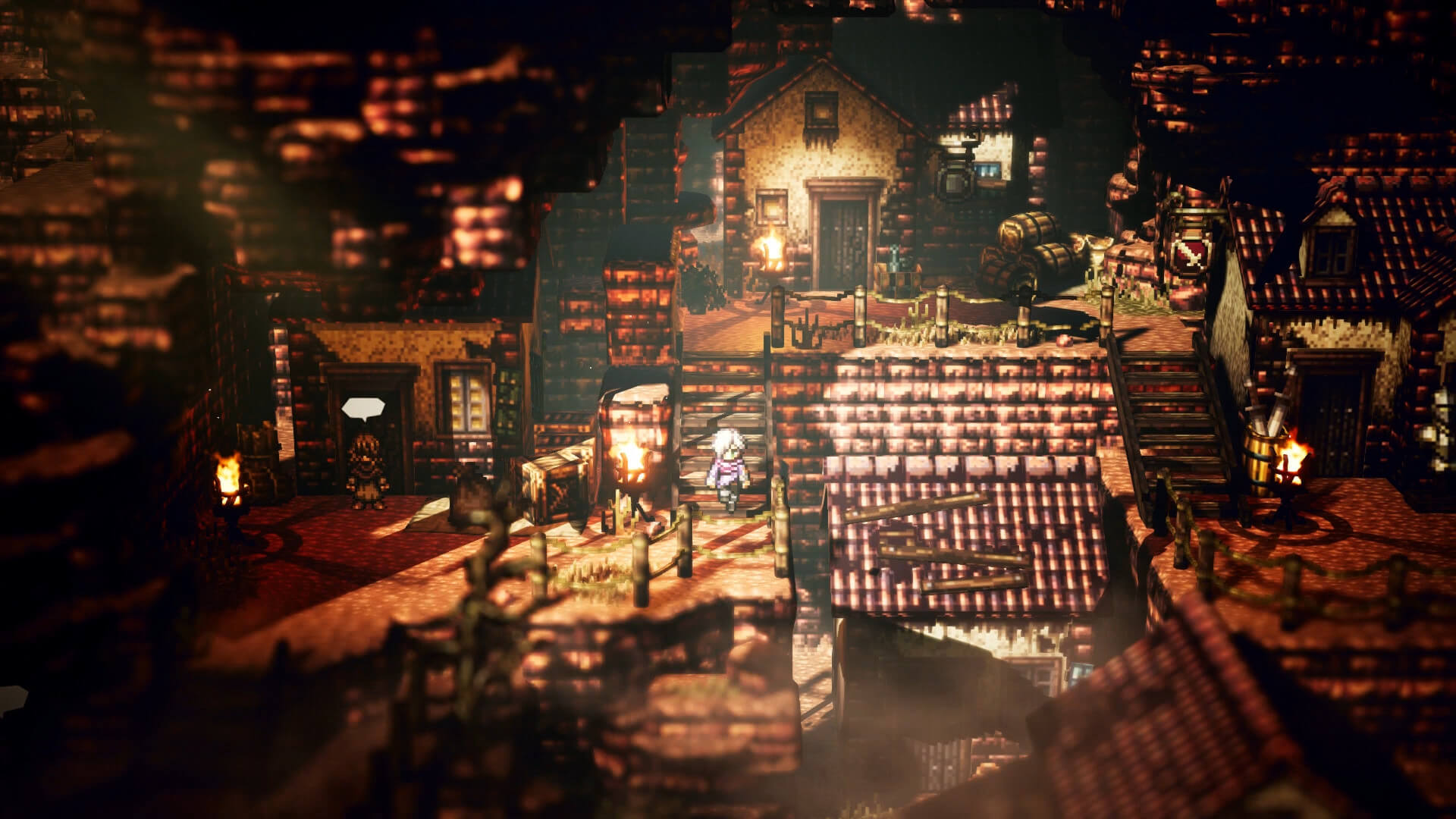 Скриншот из игры OCTOPATH TRAVELER