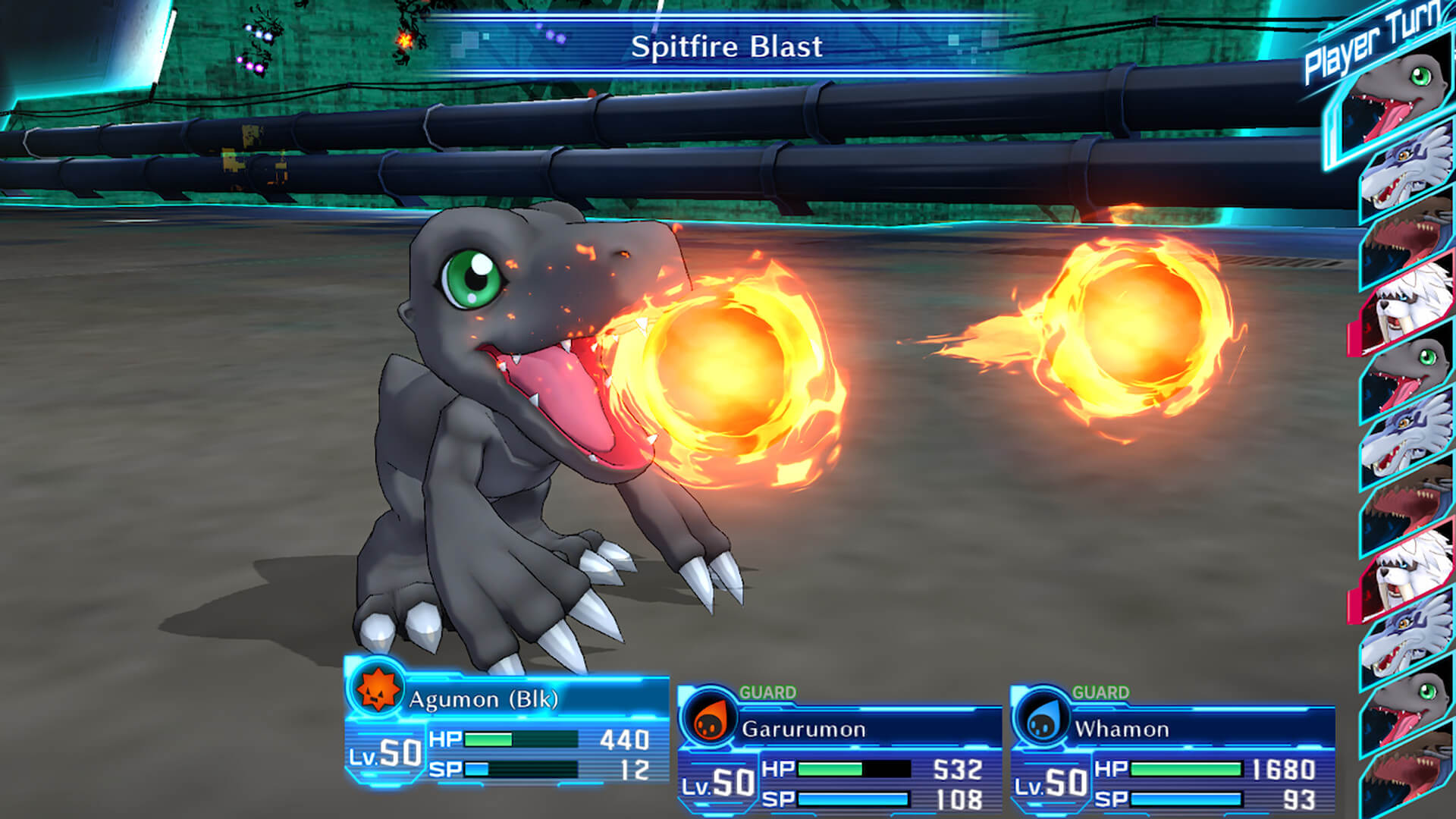 Скриншот из игры Digimon Story Cyber Sleuth