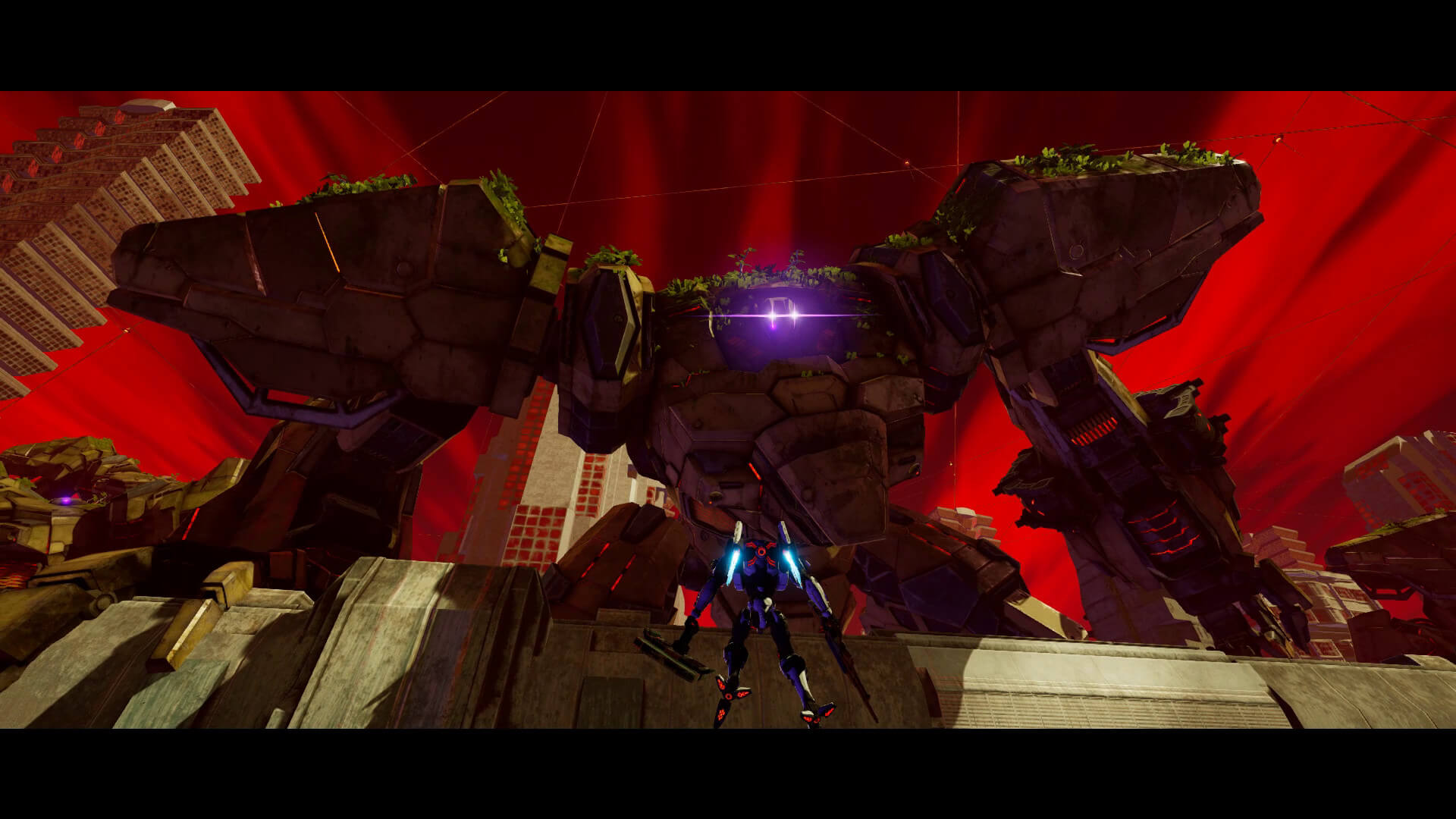 Скриншот из игры DAEMON X MACHINA