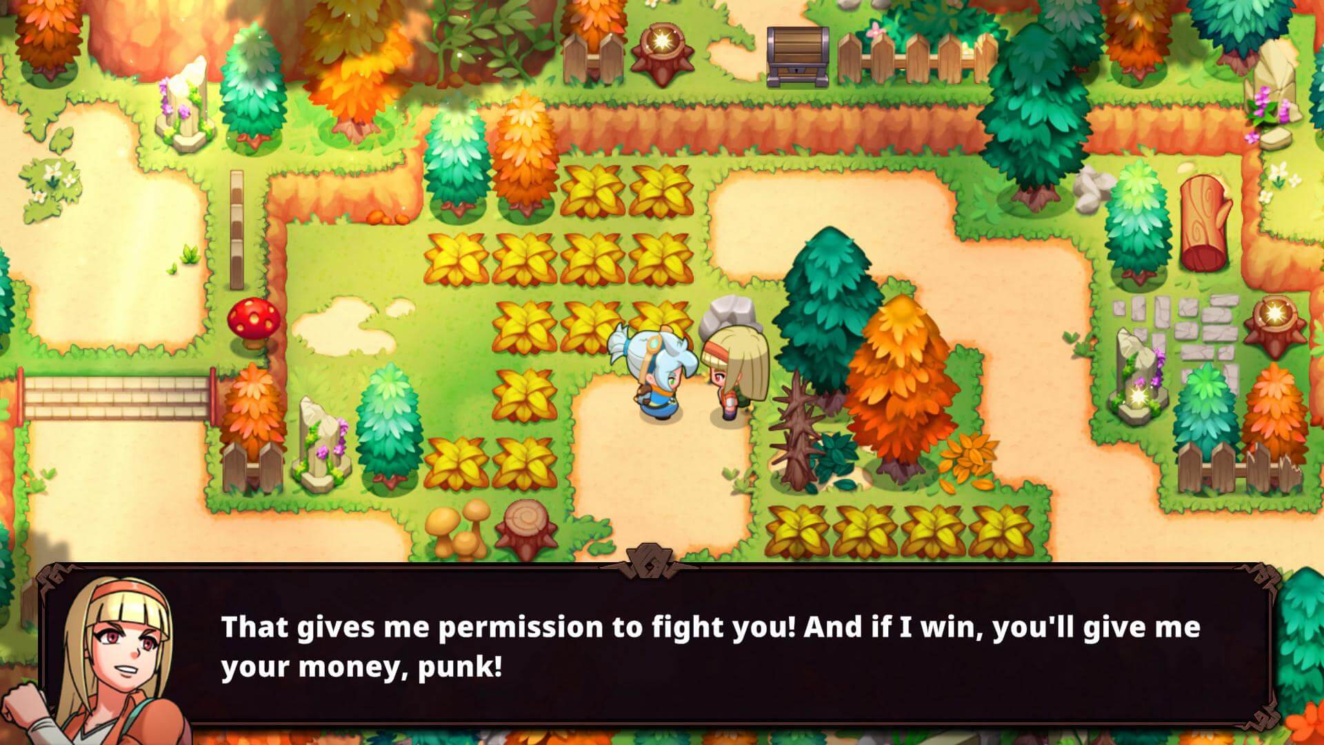 Скриншот из игры Nexomon: Extinction