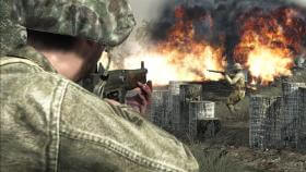Скриншот из игры Call of Duty: World at War в хорошем качестве
