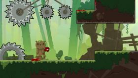 Скриншот из игры Super Meat Boy Forever в хорошем качестве