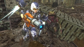 Скриншот из игры EARTH DEFENSE FORCE 6 в хорошем качестве