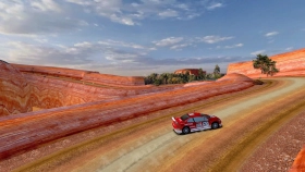 Скриншот из игры Old School Rally в хорошем качестве