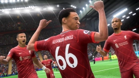 Скриншот из игры FIFA 22 в хорошем качестве